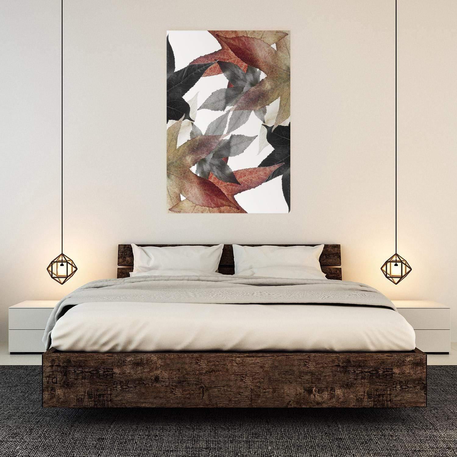 Leaf Kaleidoscope, Faded - Wall Art Designs - 3184_DR_V WAD_CP - MPY - 260 - M - S - S_45x30_NONE