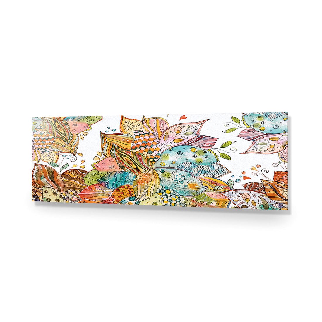 Leaf Relief (long) - Wall Art Designs - 2512_AL_H WAD_AP - 030 - EDG_90x30_NONE