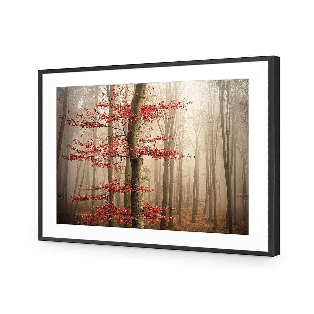 Leaves of Fire - Wall Art Designs - 3756_AR_H WAD_AP - 030 - MAT_45x30_S - 2538 - BLK