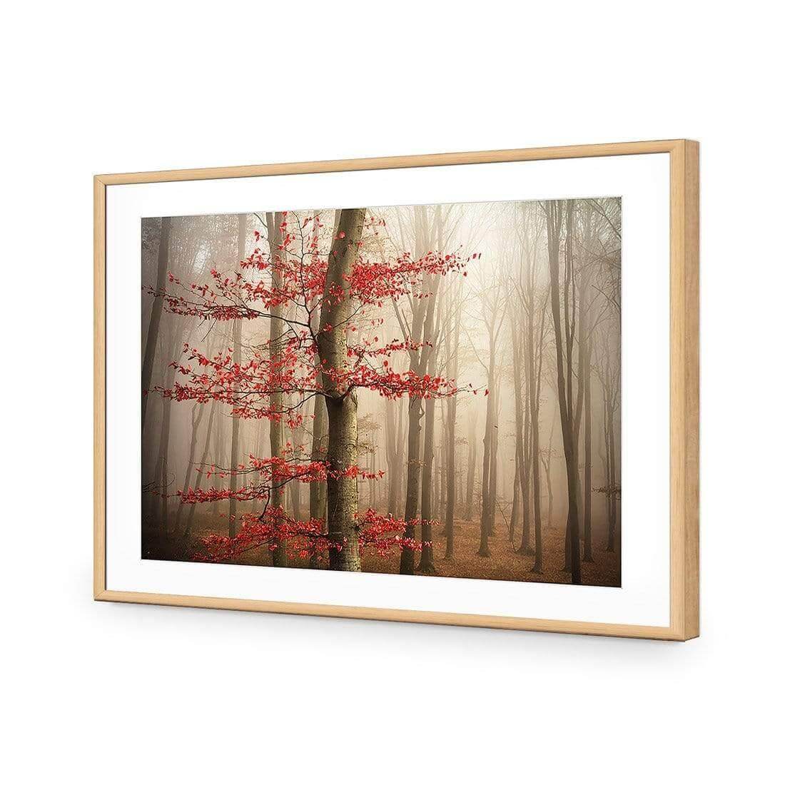 Leaves of Fire - Wall Art Designs - 3756_AR_H WAD_AP - 030 - MAT_45x30_S - 2538 - OAK