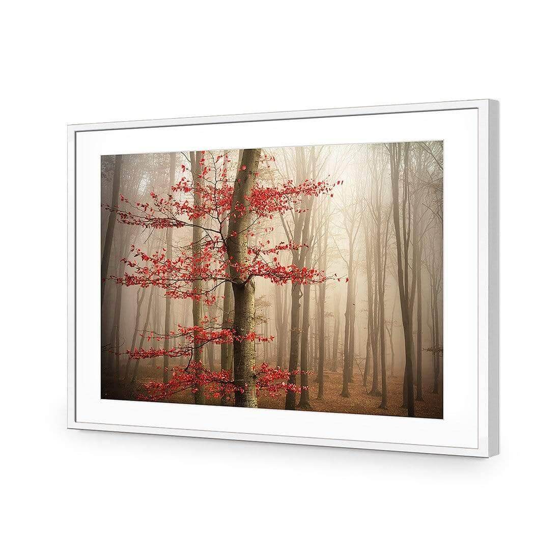 Leaves of Fire - Wall Art Designs - 3756_AR_H WAD_AP - 030 - MAT_45x30_S - 2538 - WHT