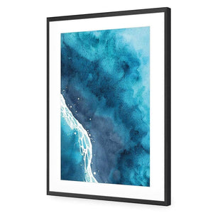Life | Classic Acrylic | Flat Frame With Border | Black