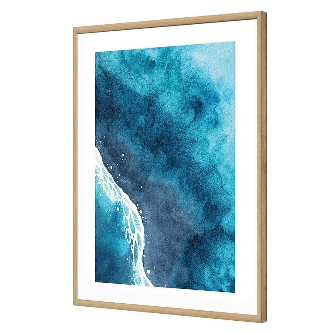 Life | Classic Acrylic | Flat Frame With Border | Oak