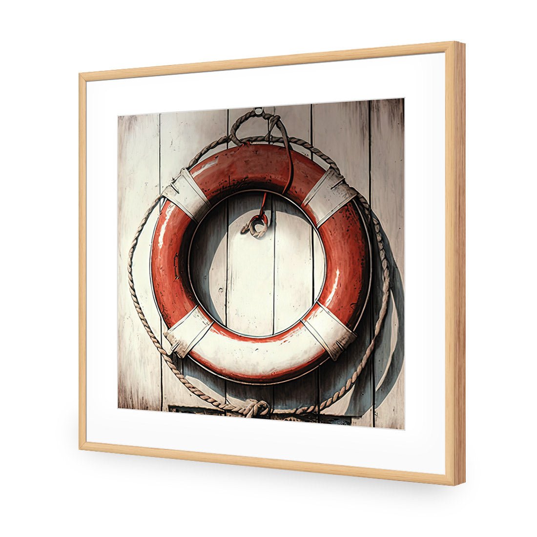 Lifesaver - Wall Art Designs - WH_1146_AS_Q CAF_AP - 030 - MAT_37x37_S - 2538 - OAK