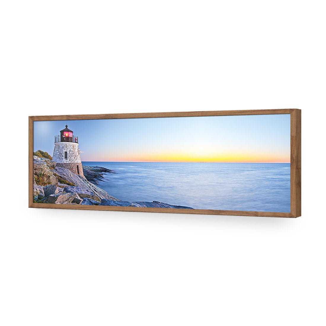 Lighthouse at Sunset (Long) - Wall Art Designs - 1179_AL_H WAD_AP - 030 - EDG_90x30_S - 2538 - NAT