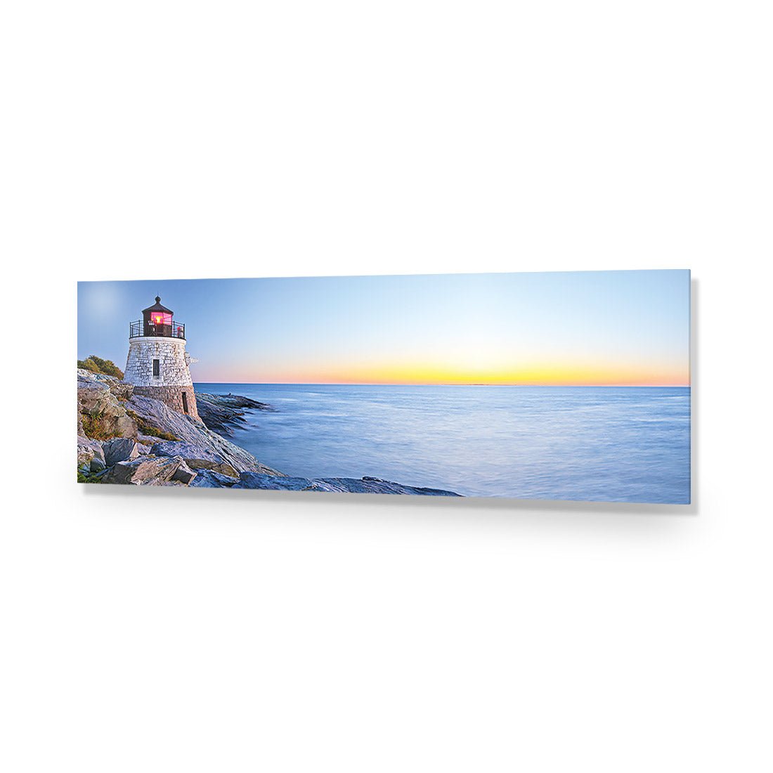 Lighthouse at Sunset (Long) - Wall Art Designs - 1179_AL_H WAD_AP - 030 - EDG_90x30_NONE