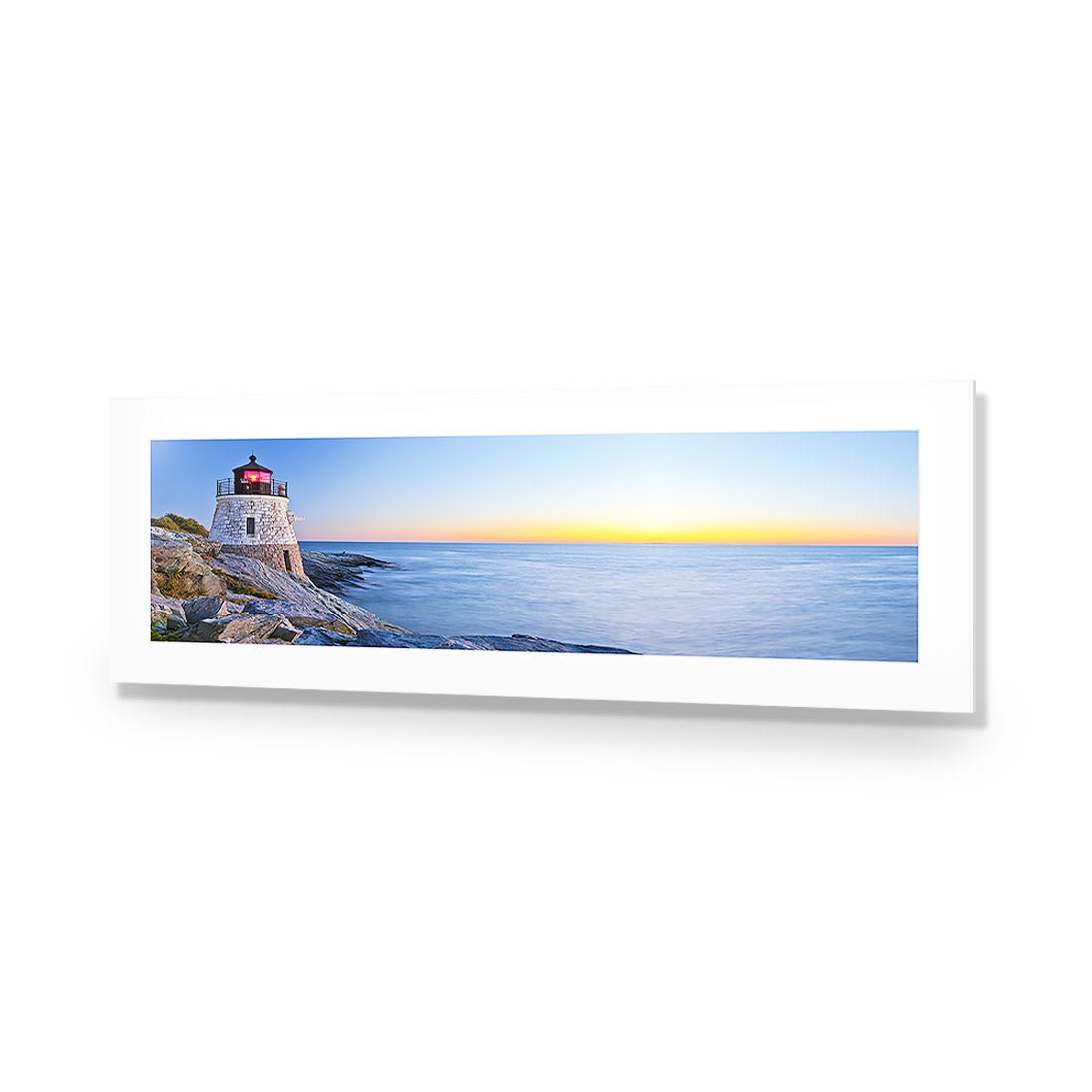 Lighthouse at Sunset (Long) - Wall Art Designs - 1179_AL_H WAD_AP - 030 - MAT_90x30_NONE