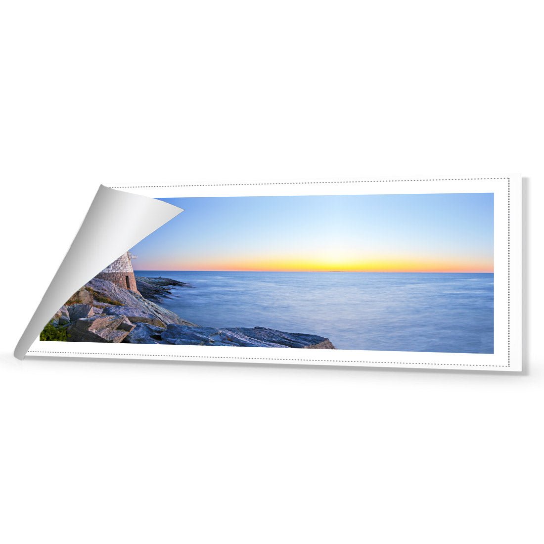 Lighthouse at Sunset (Long) - Wall Art Designs - 1179_AL_H WAD_CP - MPY - 260 - M - R_60x20_NONE