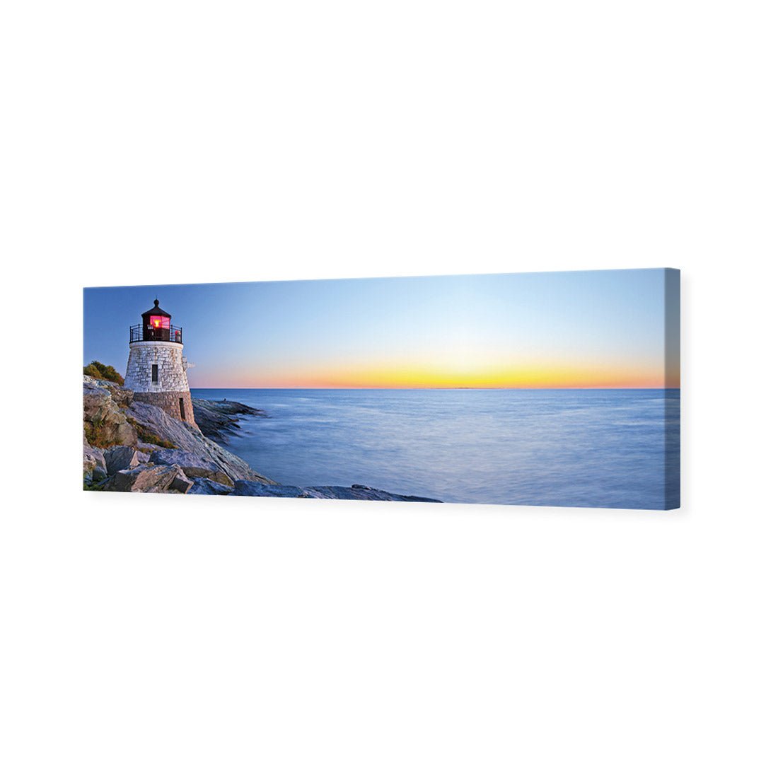 Lighthouse at Sunset (Long) - Wall Art Designs - 1179_AL_H WAD_CP - MPY - 260 - M - S - S_60x20_NONE