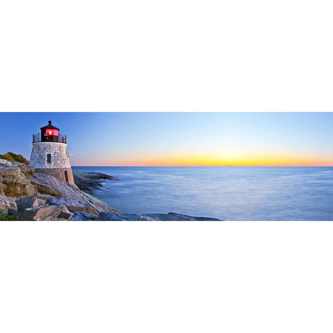 Lighthouse at Sunset (Long) - Wall Art Designs - 1179_AL_H WAD_CP - MPY - 260 - M - S - S_60x20_NONE