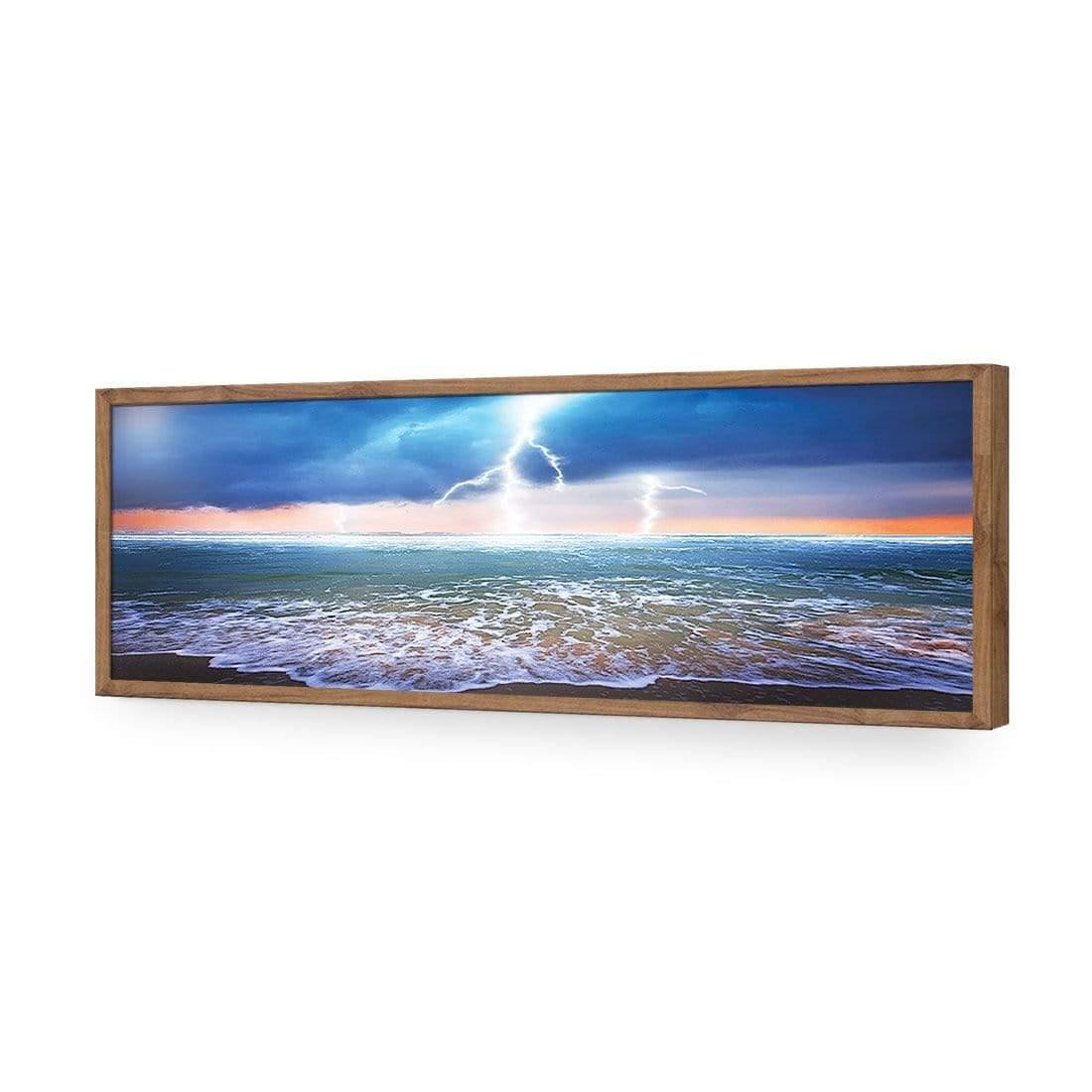 Lightning Beach (Long) - Wall Art Designs - 1229_AL_H CAF_AP - 030 - EDG_90x30_S - 2538 - NAT