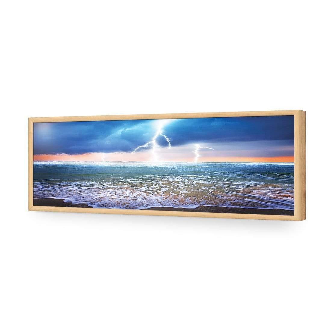 Lightning Beach (Long) - Wall Art Designs - 1229_AL_H CAF_AP - 030 - EDG_90x30_S - 2538 - OAK