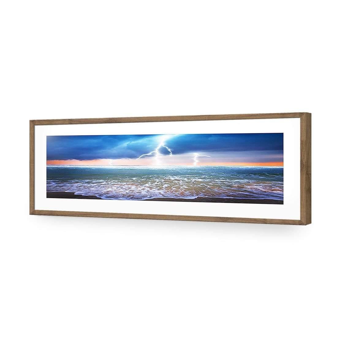 Lightning Beach (Long) - Wall Art Designs - 1229_AL_H CAF_AP - 030 - MAT_90x30_S - 2538 - NAT