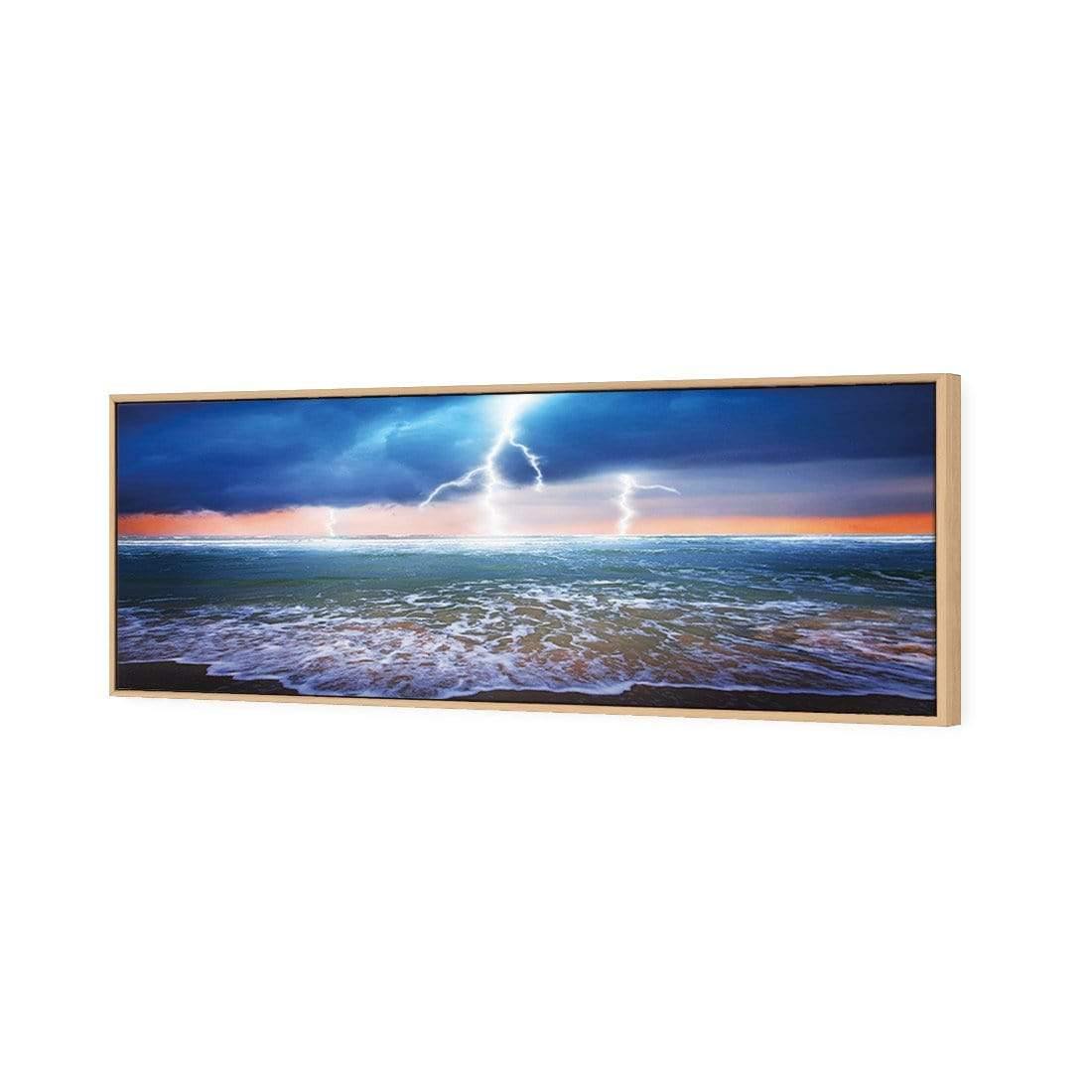 Lightning Beach (Long) - Wall Art Designs - 1229_AL_H CAF_CP - MPY - 260 - M - S - S_60x20_S - 1550 - OAK