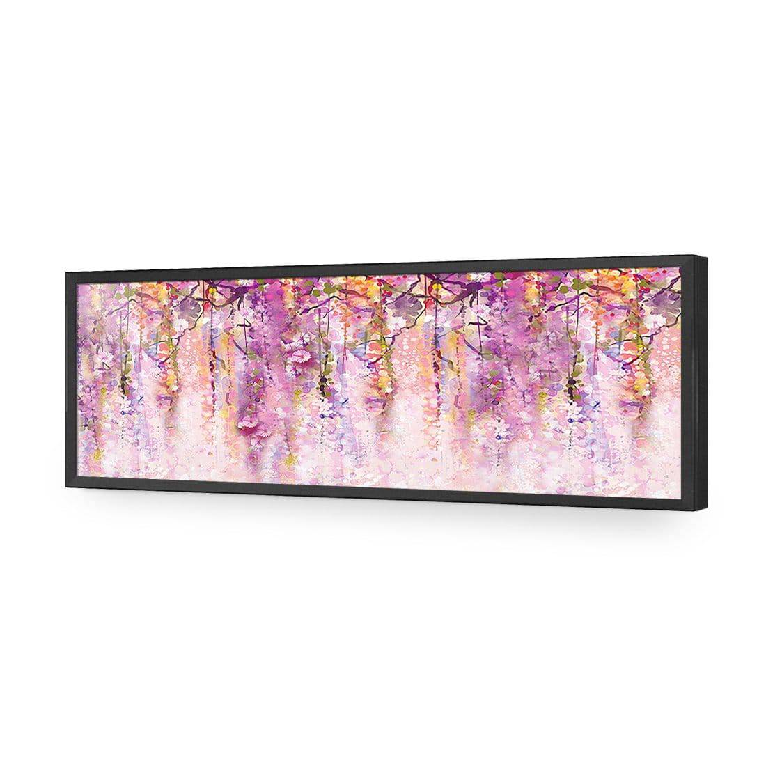 Lilac Dream, Long Acrylic Print Art - Wall Art Designs - 2153_AL_H WAD_AP - 030 - EDG_60x20_S - 2538 - BLK