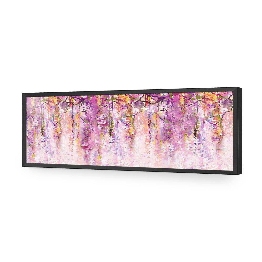 Lilac Dream, Long | Standard Acrylic | Flat Frame No Border | Black