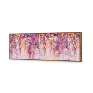 Lilac Dream, Long | Standard Canvas | Floating Frame | Natural