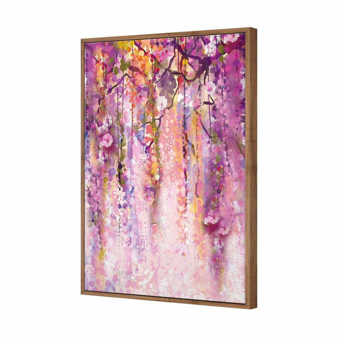 Lilac Dream, Rectangle | Standard Canvas | Floating Frame | Natural