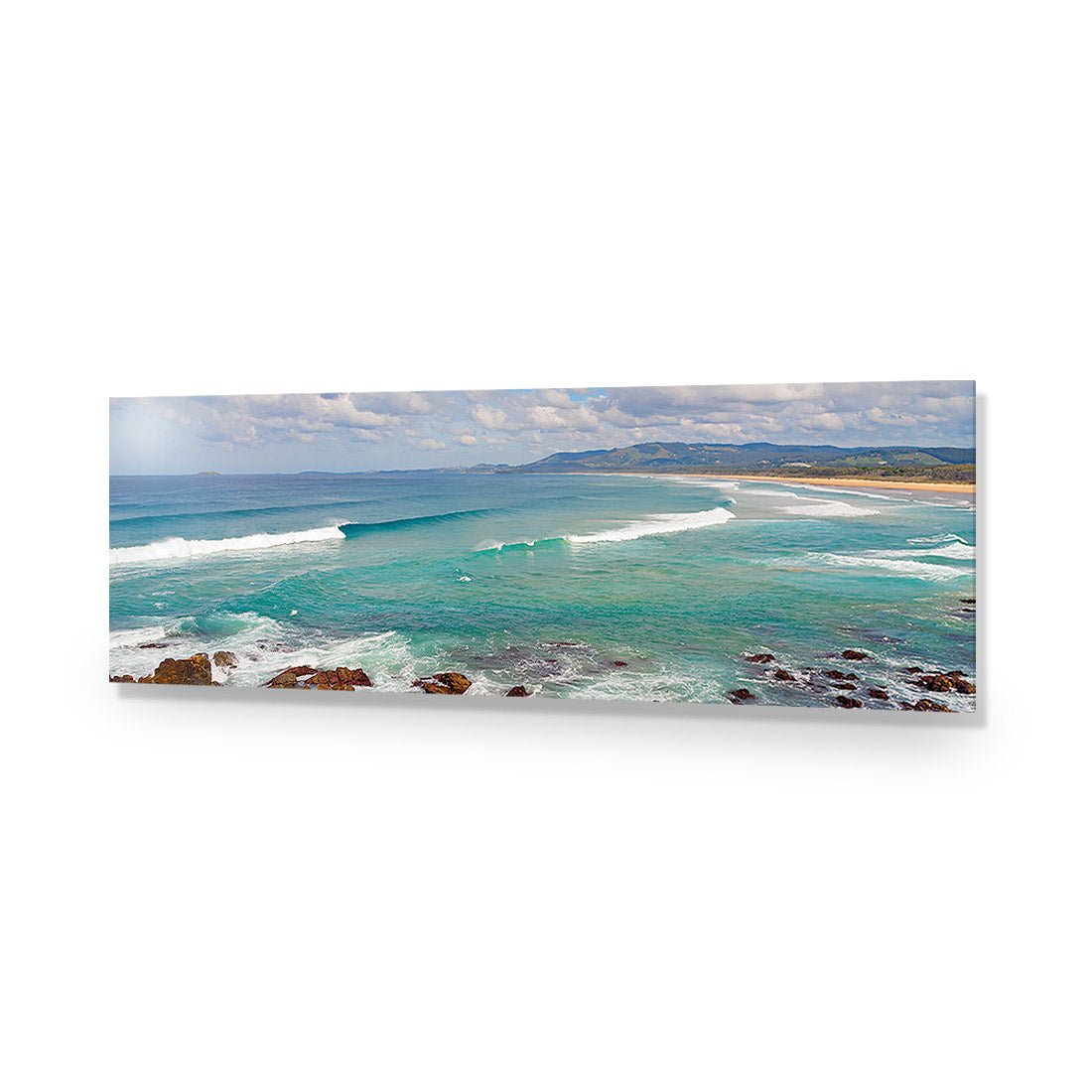 Line Up Back Beach - Wall Art Designs - 1943_AL_H WAD_AP - 030 - EDG_90x30_NONE