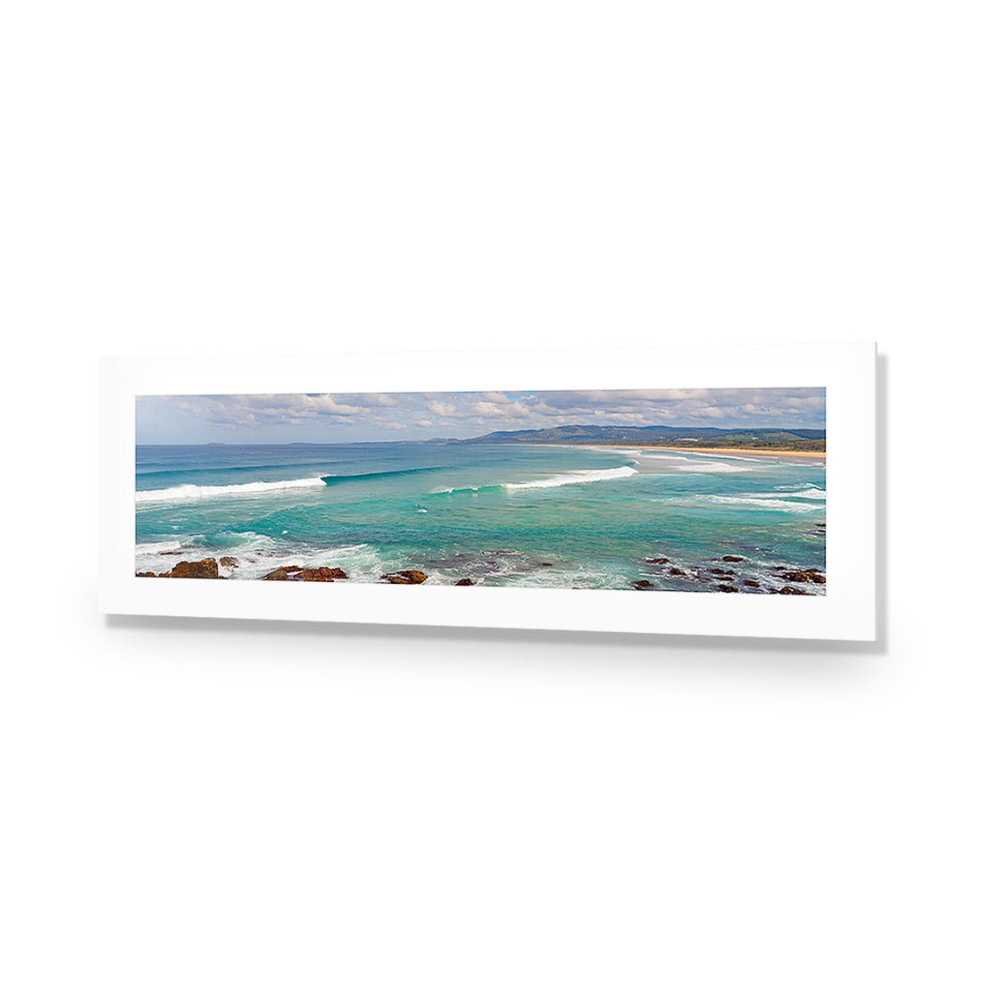 Line Up Back Beach - Wall Art Designs - 1943_AL_H WAD_AP - 030 - MAT_90x30_NONE