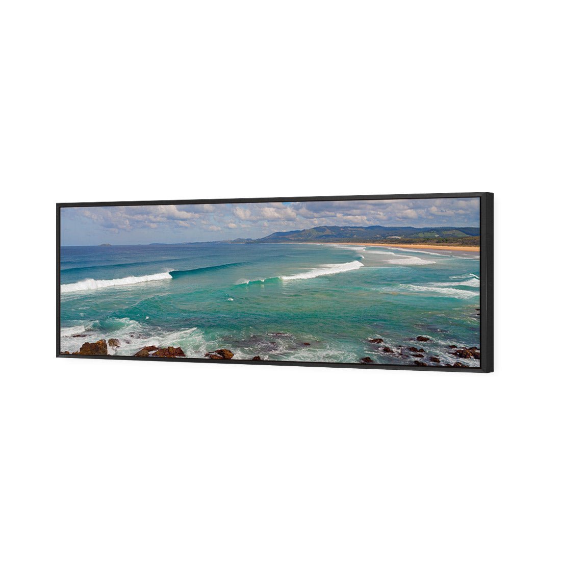 Line Up Back Beach - Wall Art Designs - 1943_AL_H WAD_CP - MPY - 260 - M - S - S_60x20_S - 1550 - BLK