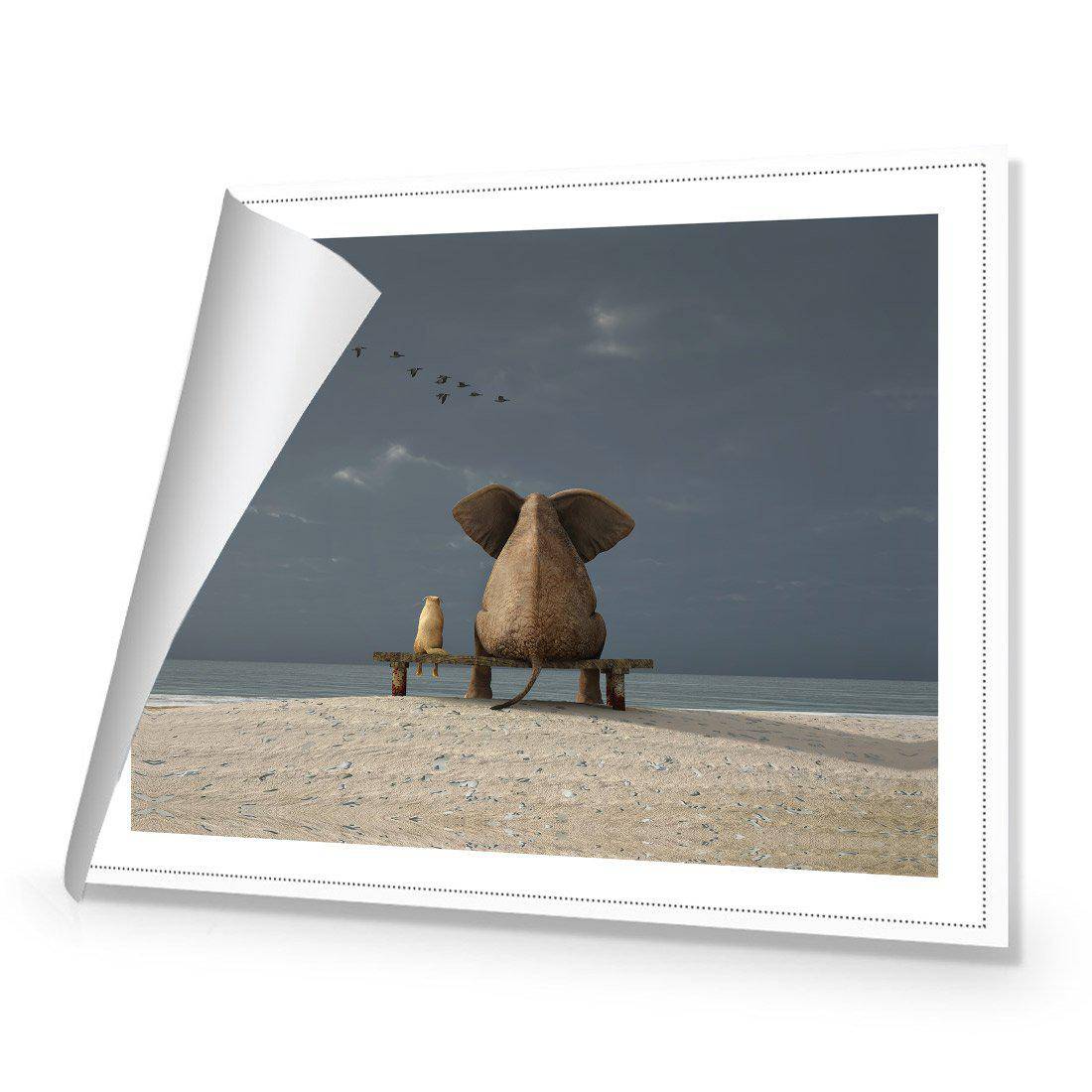 Little And Large | Standard Canvas | No Frame | Rolled Canvas