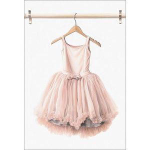 Little Ballerina 1 - Trio Art Set | Classic Canvas | No Frame | Stretched Canvas