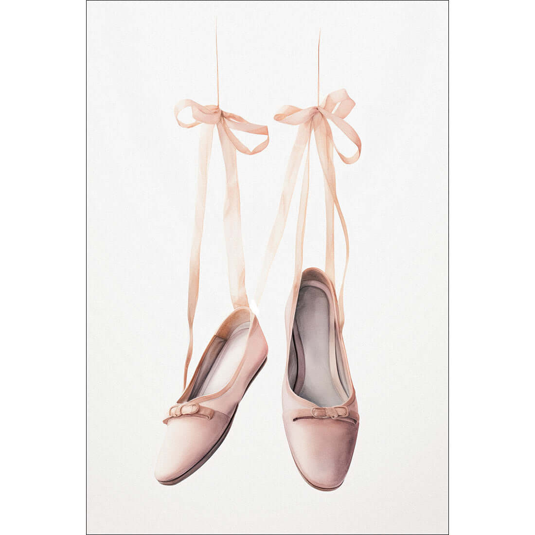 Little Ballerina 1 - Trio Art Set | Classic Canvas | No Frame | Stretched Canvas