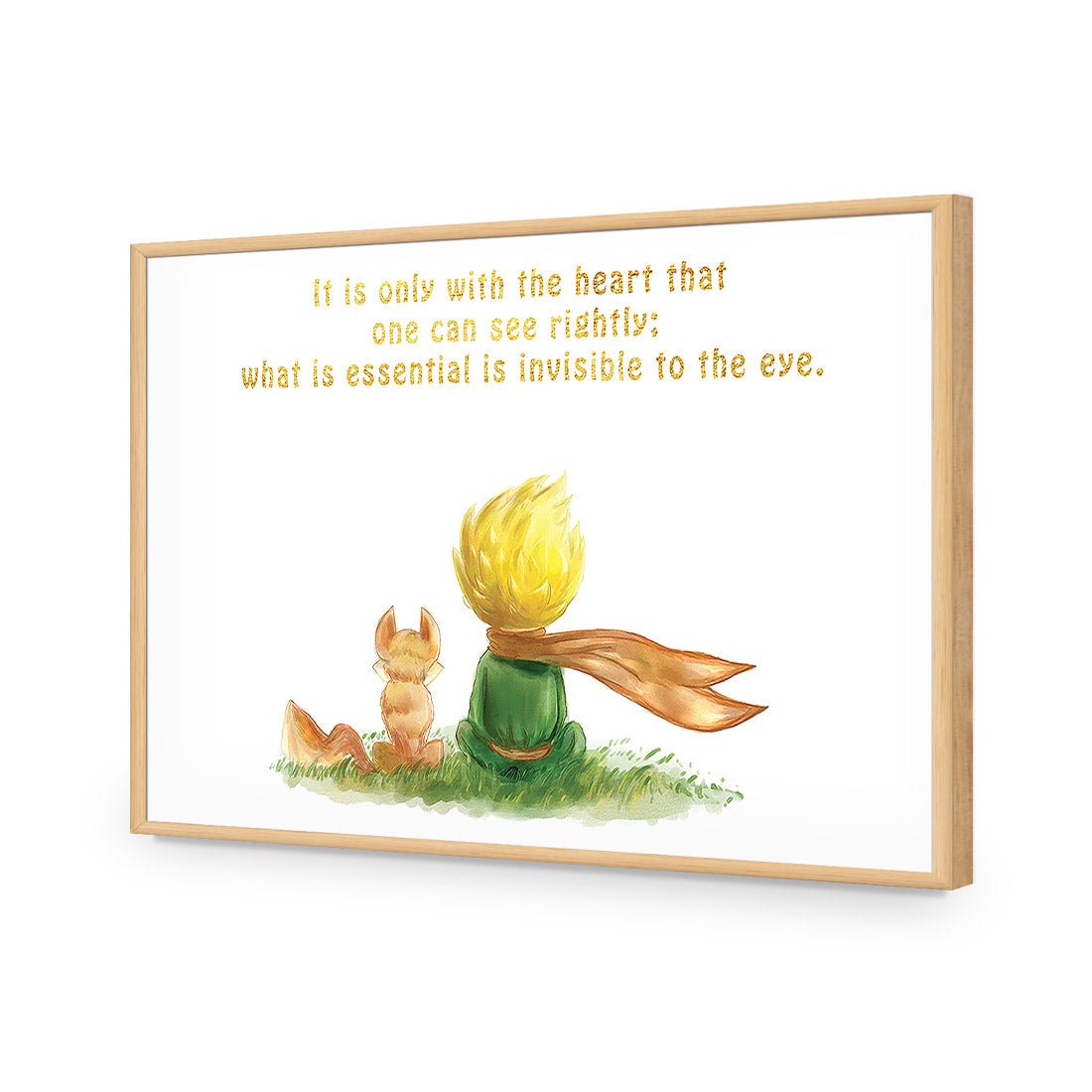 Little Prince - Wall Art Designs - 3572_AR_H WAD_AP - 030 - EDG_45x30_S - 2538 - OAK