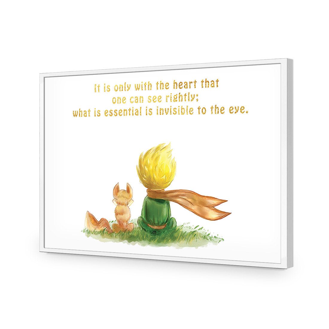 Little Prince - Wall Art Designs - 3572_AR_H WAD_AP - 030 - EDG_45x30_S - 2538 - WHT