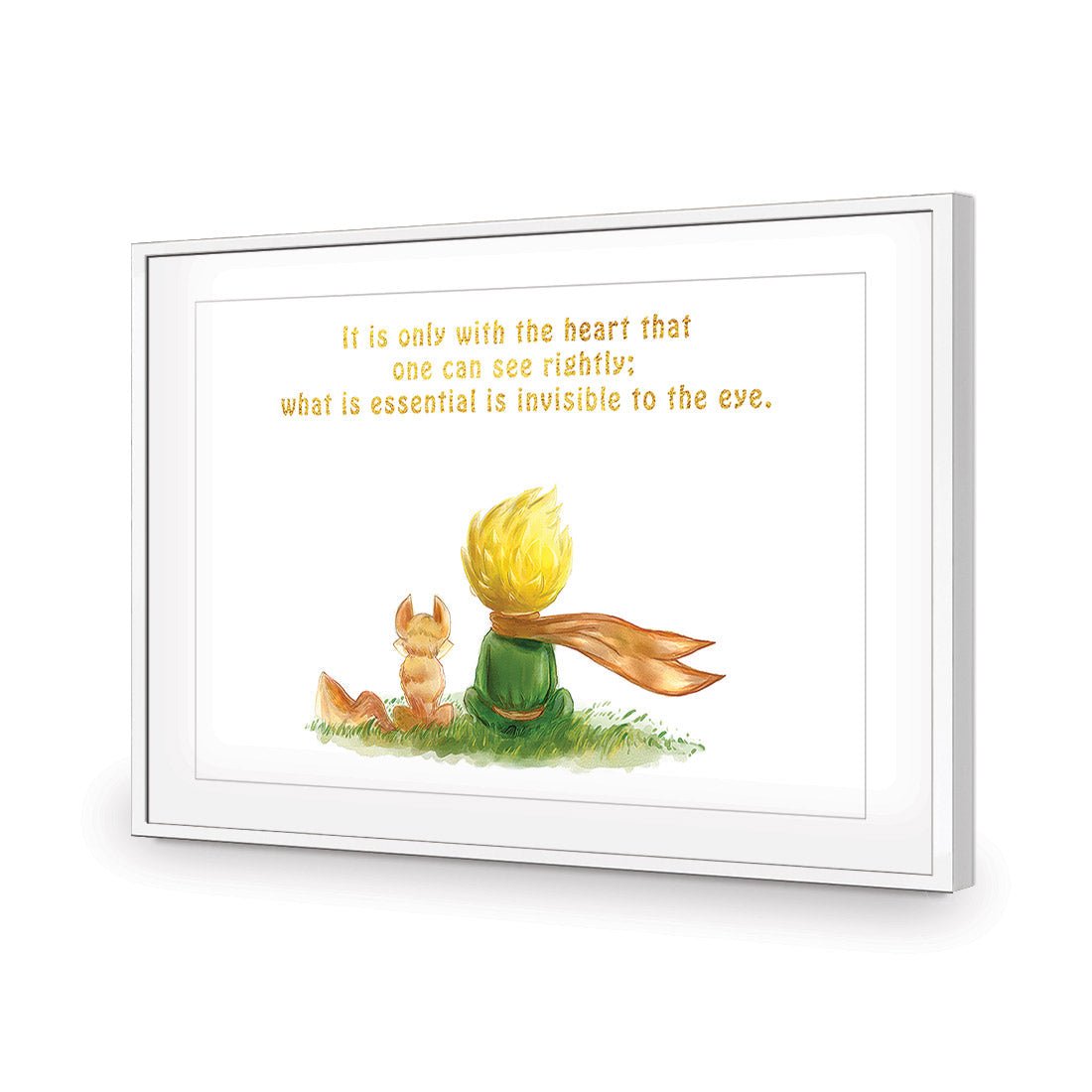 Little Prince - Wall Art Designs - 3572_AR_H WAD_AP - 030 - MAT_45x30_S - 2538 - WHT