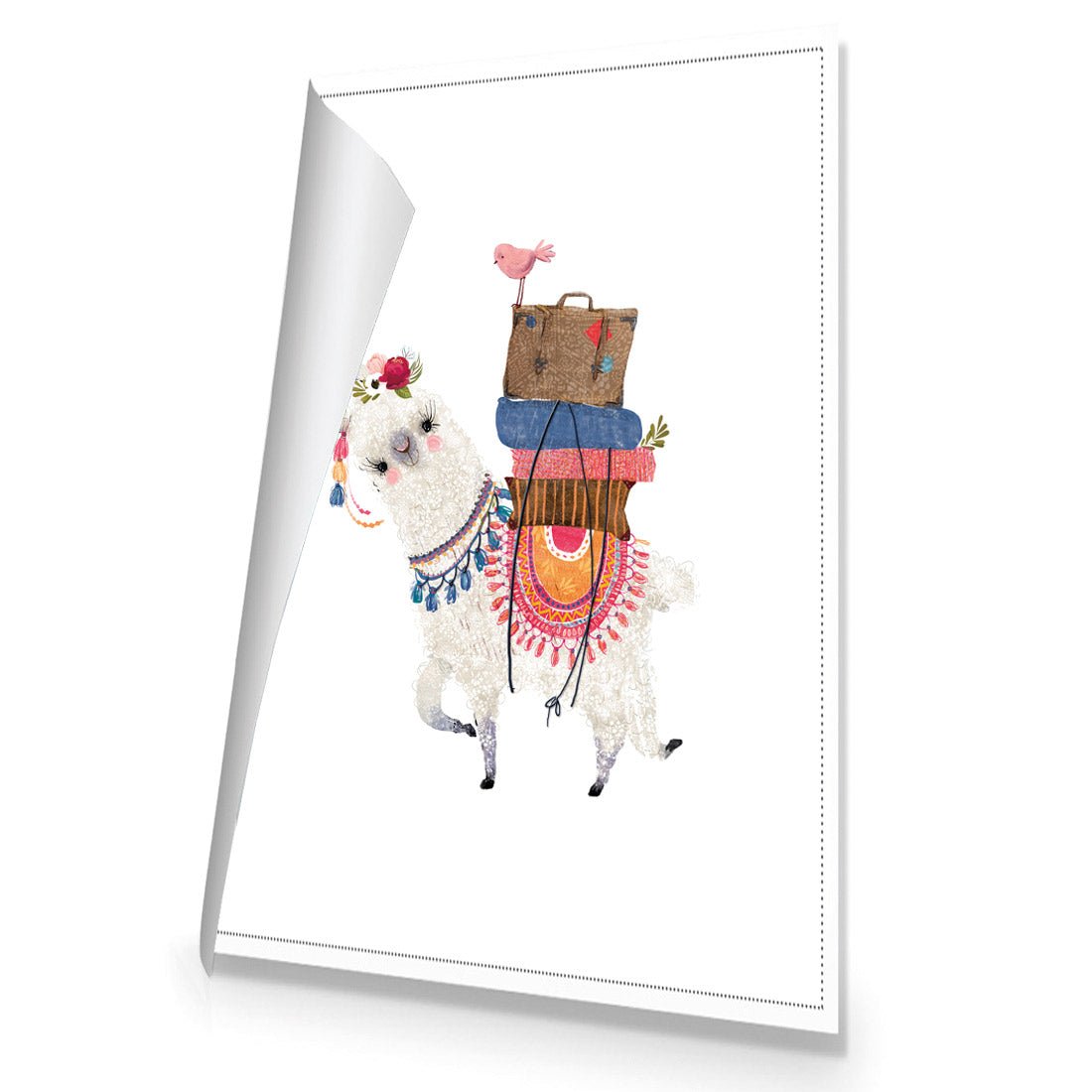 Llama Ride - Wall Art Designs - 3528_AR_V WAD_CP - MPY - 260 - M - R_45x30_NONE