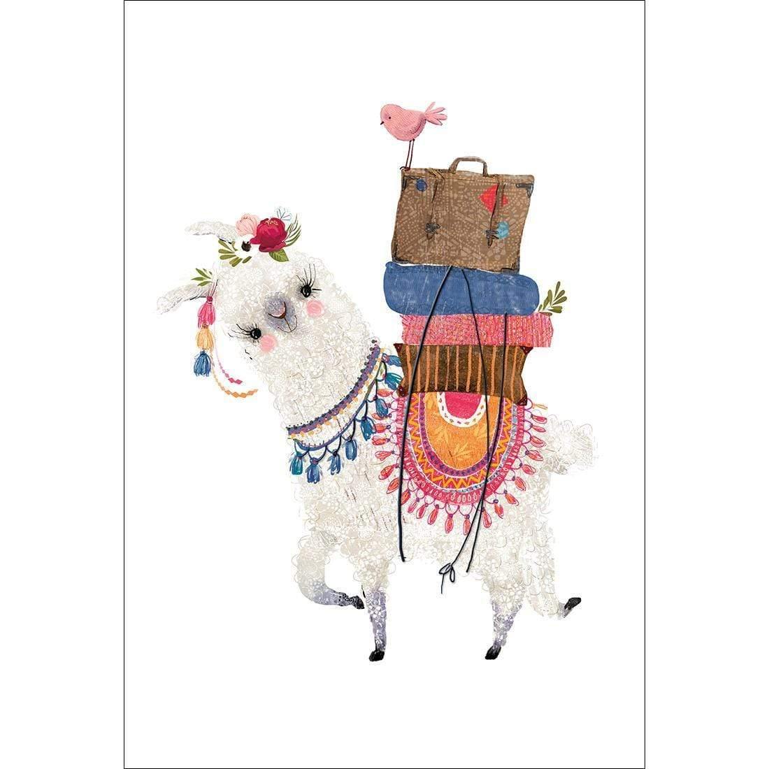 Llama Ride - Wall Art Designs - 3528_AR_V WAD_CP - MPY - 260 - M - S - S_45x30_NONE