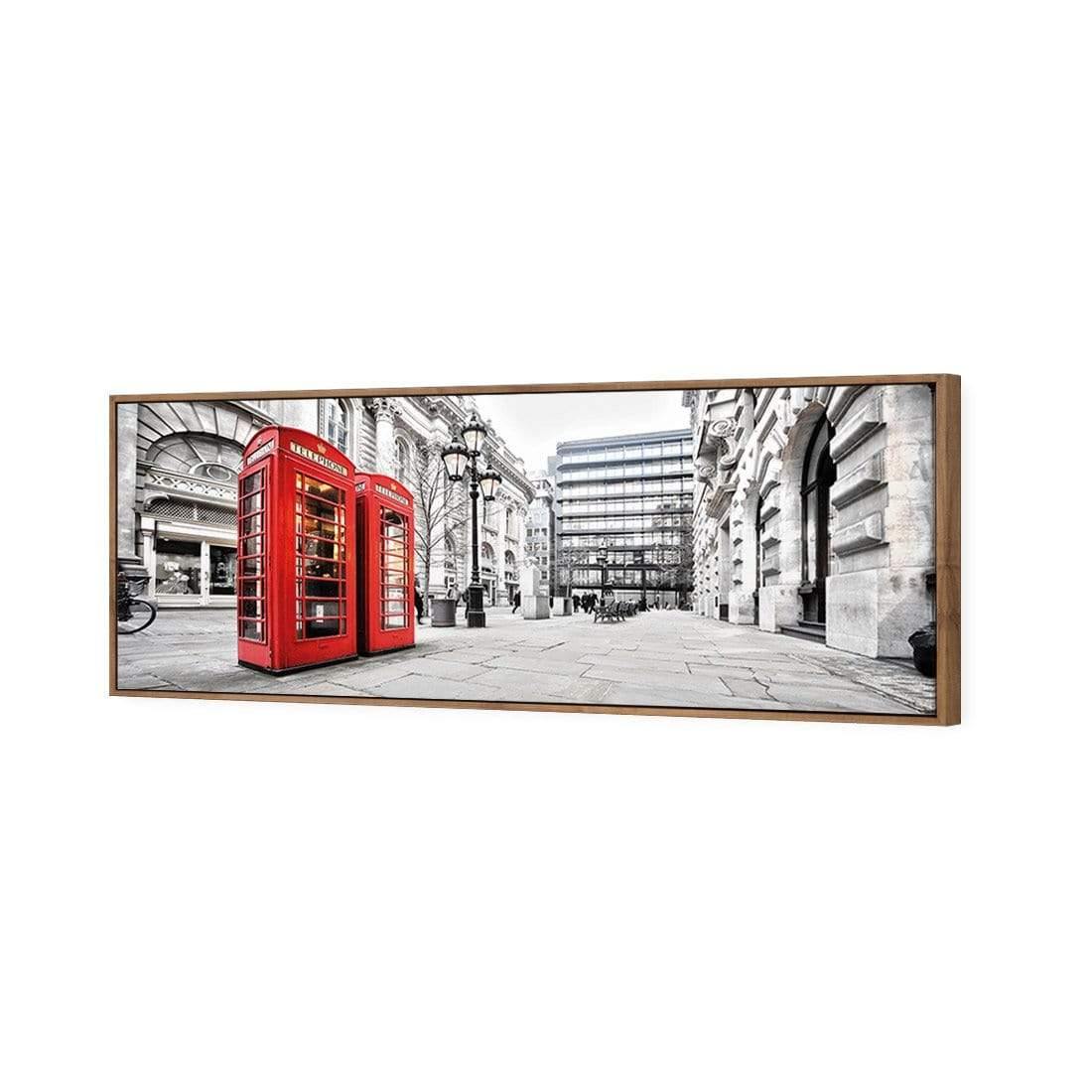 London Red Phone Booths (long) - Wall Art Designs - 1139_AL_H WAD_CP - MPY - 260 - M - S - S_60x20_S - 1550 - NAT