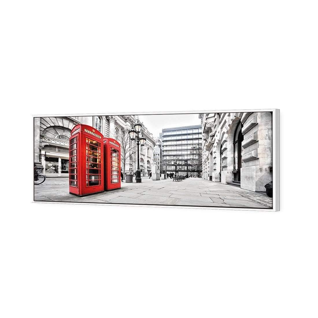 London Red Phone Booths (long) - Wall Art Designs - 1139_AL_H WAD_CP - MPY - 260 - M - S - S_60x20_S - 1550 - WHT