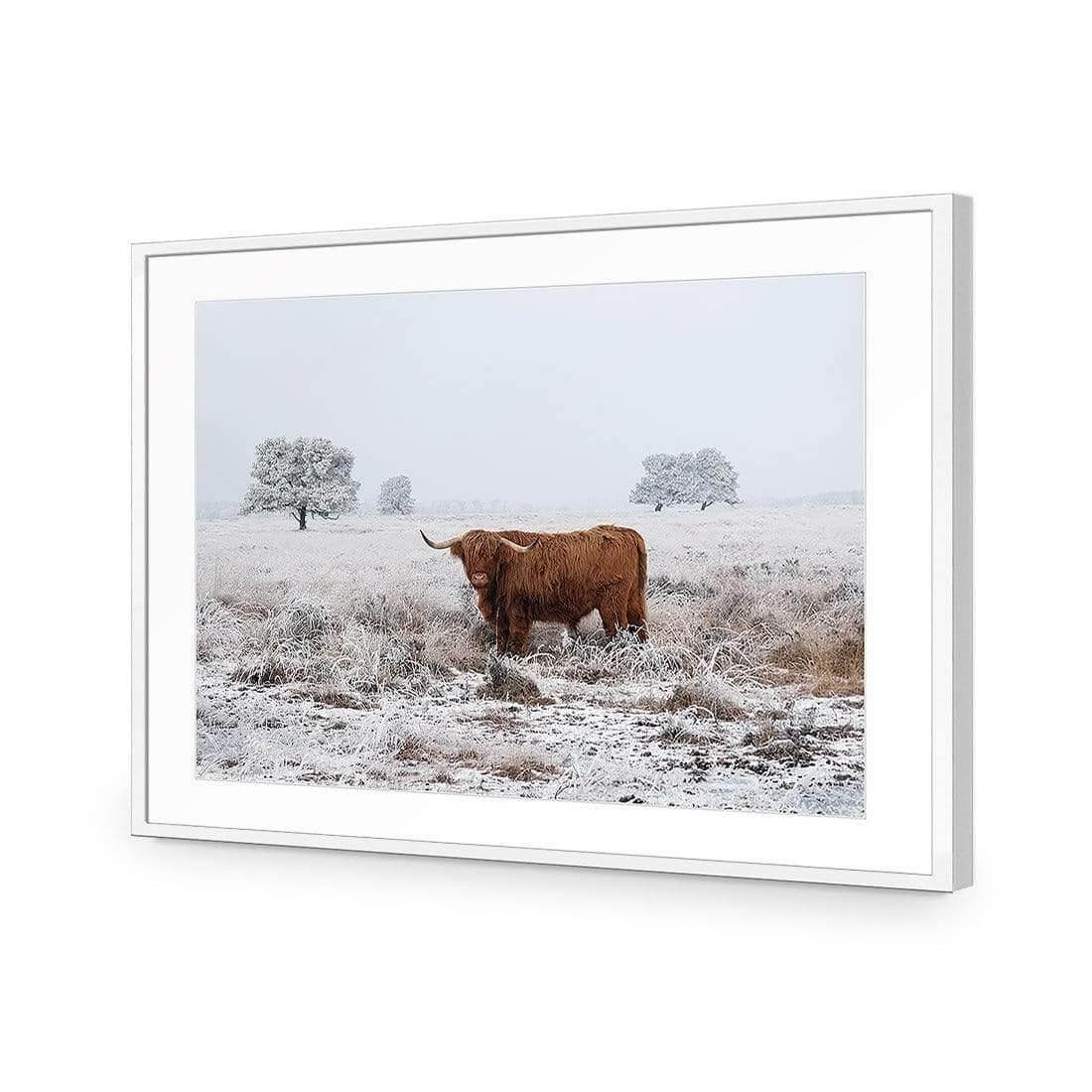 Lonely Highlander - Wall Art Designs - 4086_AR_H WAD_AP - 030 - MAT_45x30_S - 2538 - WHT