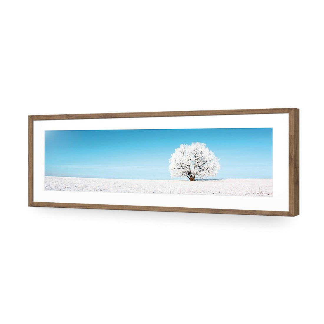 Lonely Snow Tree (Long) - Wall Art Designs - 1228_AL_H WAD_AP - 030 - MAT_90x30_S - 2538 - NAT