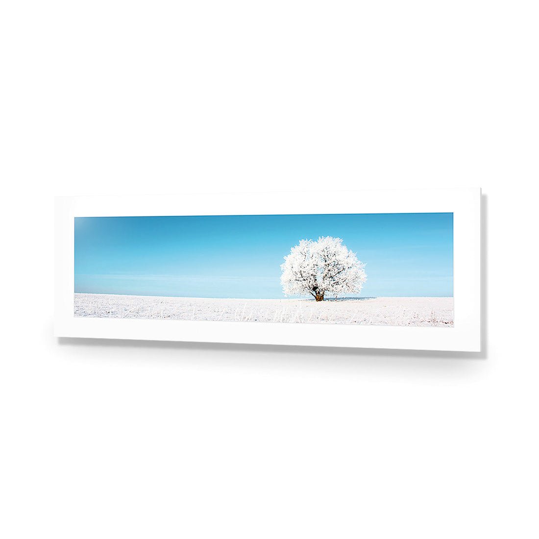 Lonely Snow Tree (Long) - Wall Art Designs - 1228_AL_H WAD_AP - 030 - MAT_90x30_NONE