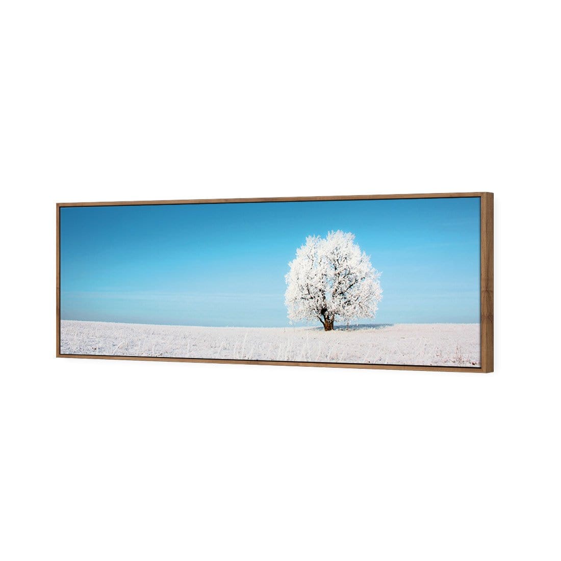 Lonely Snow Tree (Long) - Wall Art Designs - 1228_AL_H WAD_CP - MPY - 260 - M - S - S_60x20_S - 1550 - NAT