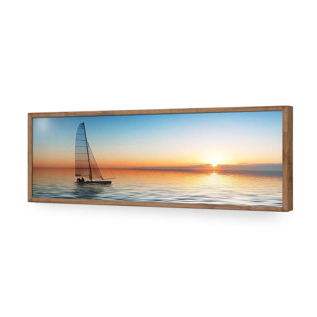 Lonely Yacht (Long) - Wall Art Designs - 1208_AL_H WAD_AP - 030 - EDG_90x30_S - 2538 - NAT