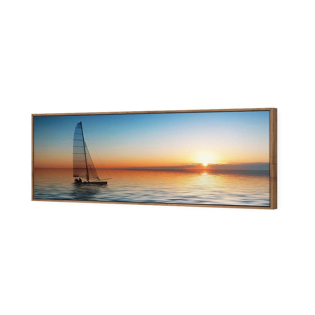 Lonely Yacht (Long) - Wall Art Designs - 1208_AL_H WAD_CP - MPY - 260 - M - S - S_60x20_S - 1550 - NAT