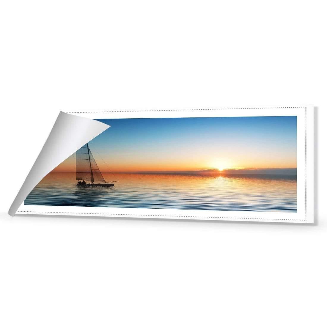 Lonely Yacht (Long) - Wall Art Designs - 1208_AL_H WAD_CP - MPY - 260 - M - R_60x20_NONE