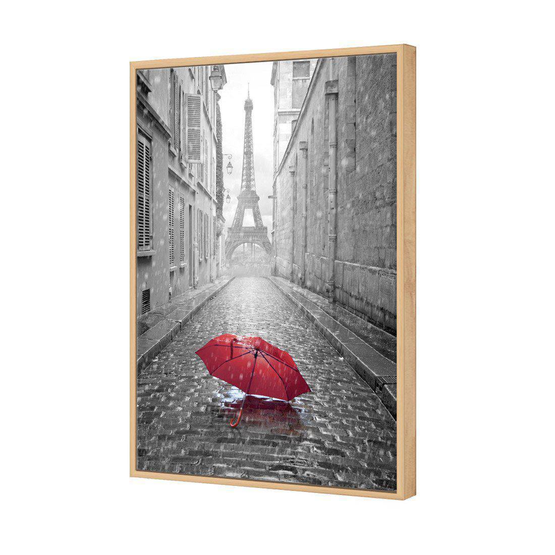 Lost Umbrella In Paris, Red Canvas Art - Wall Art Designs - 2004_AR_V WAD_CP - MPY - 260 - M - S - S_45x30_S - 1550 - OAK