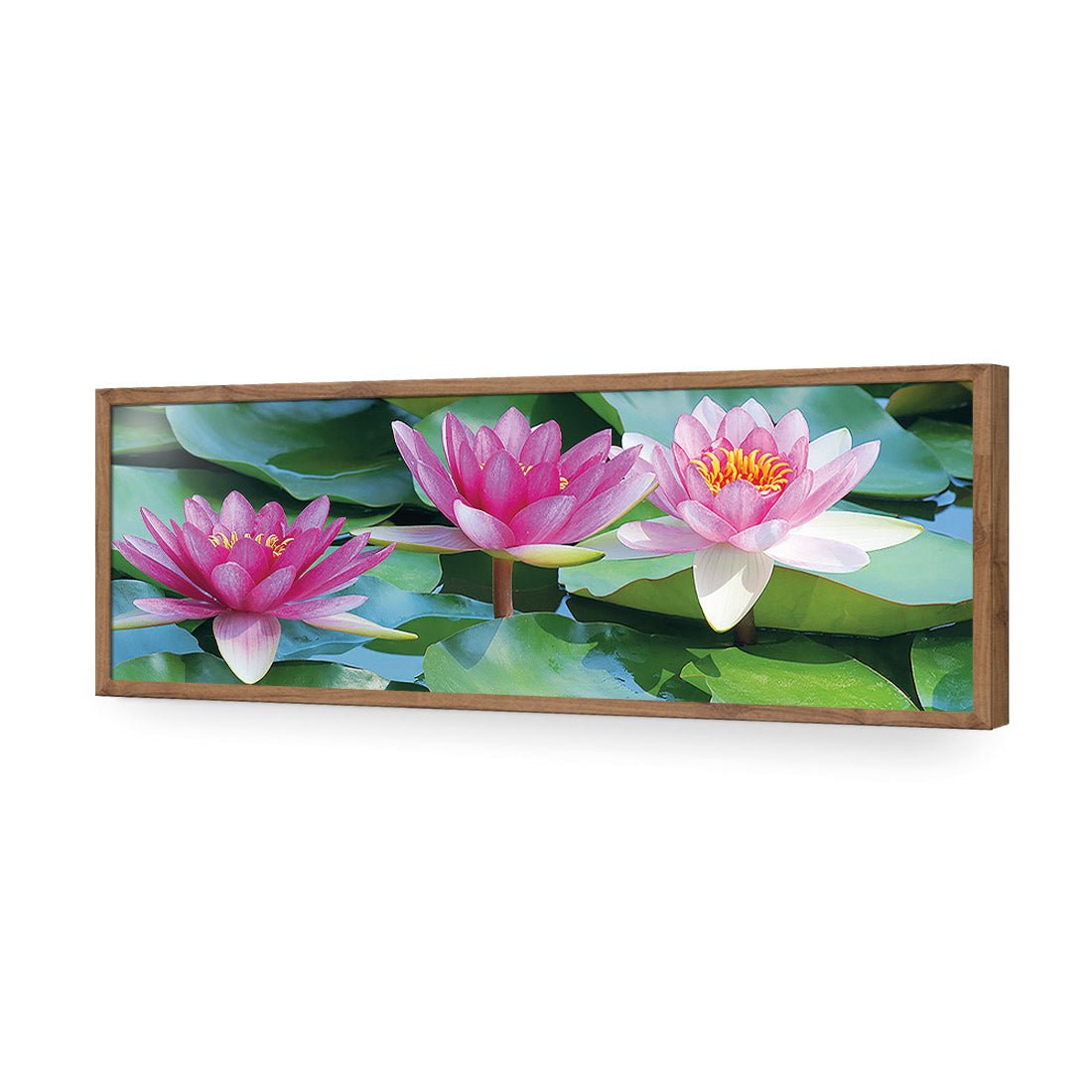 Lotus Dream (long) - Wall Art Designs - 154_AL_H WAD_AP - 030 - EDG_90x30_S - 2538 - NAT