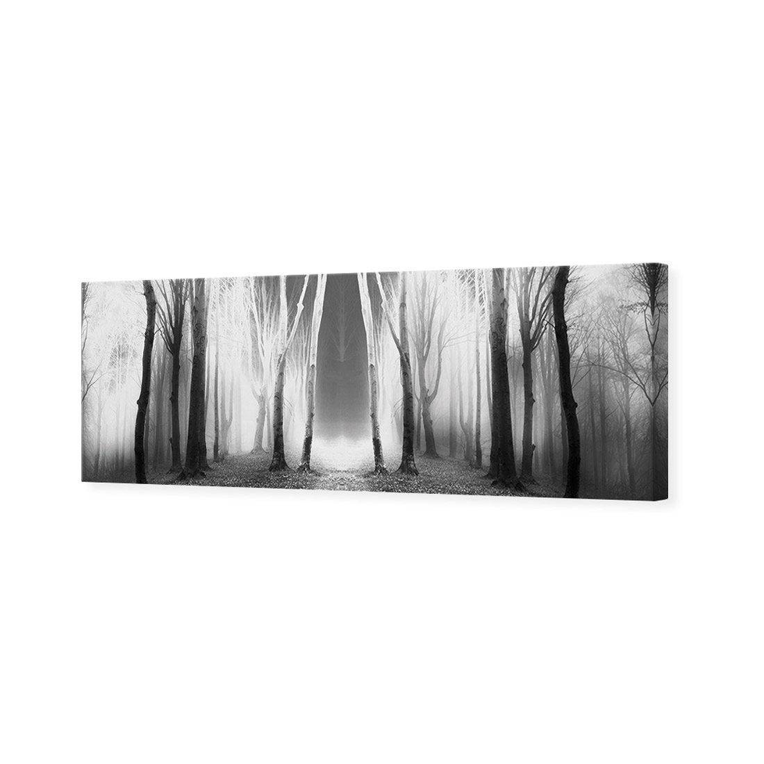 Luminous Forest, B&W Canvas Art - Wall Art Designs - 1521_BL_H WAD_CP - MPY - 260 - M - S - S_60x20_NONE