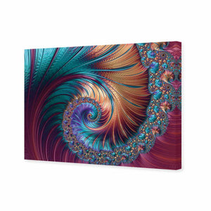 Luxe Spiral | Standard Canvas | No Frame | Stretched Canvas
