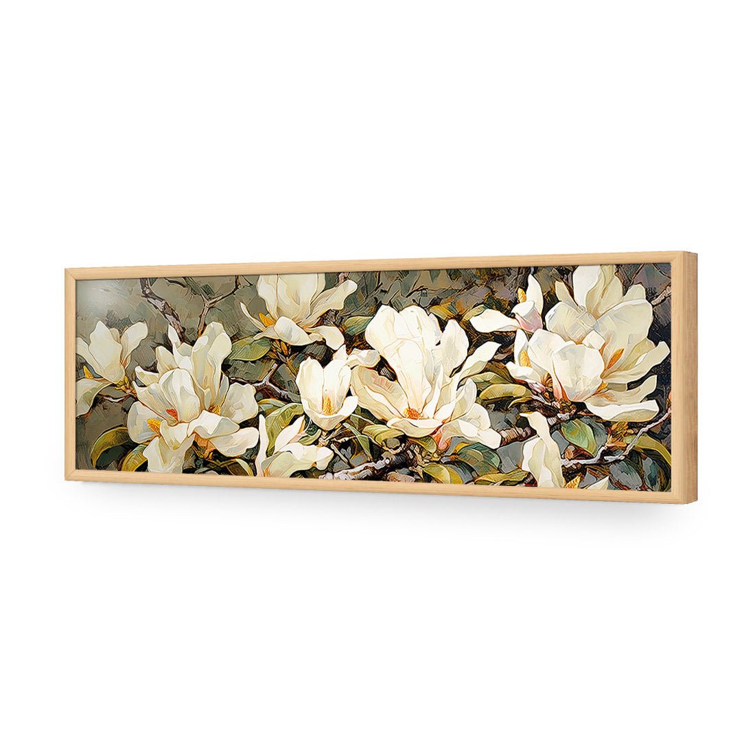 Magnolia Branch - Wall Art Designs - WH_1148_AL_H CAF_AP - 030 - EDG_90x30_S - 2538 - OAK