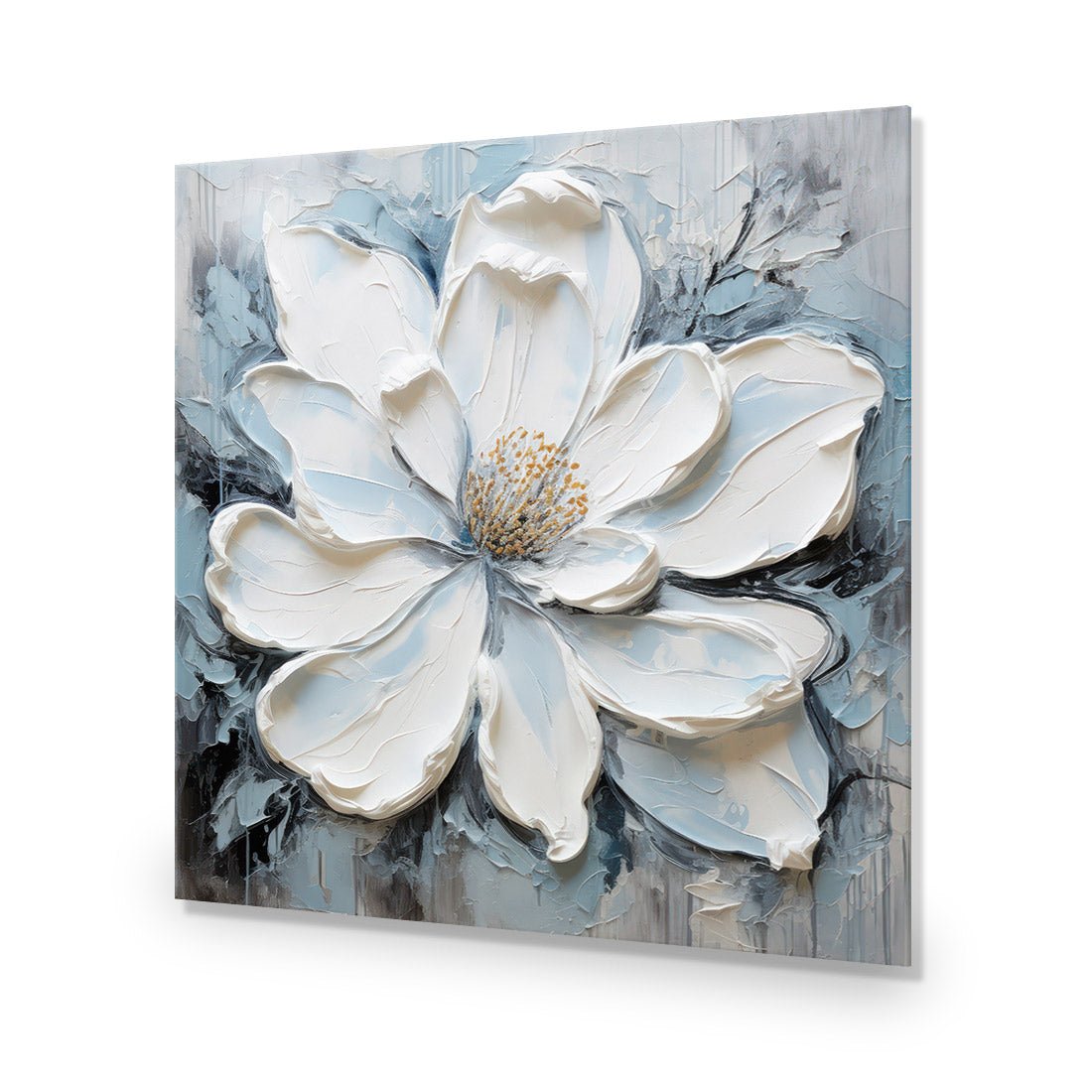 Magnolia on Blue II - Wall Art Designs - WH_1400_AS_Q CAF_AP - 030 - EDG_37x37_NONE