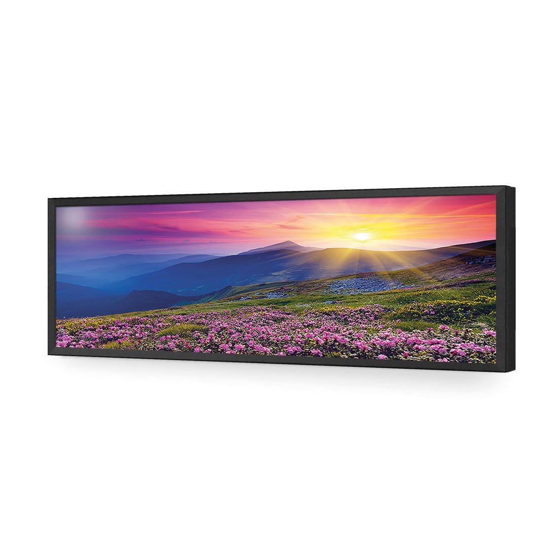 Make Believe Sunrise (long) - Wall Art Designs - 2307_AL_H WAD_AP - 030 - EDG_90x30_S - 2538 - BLK