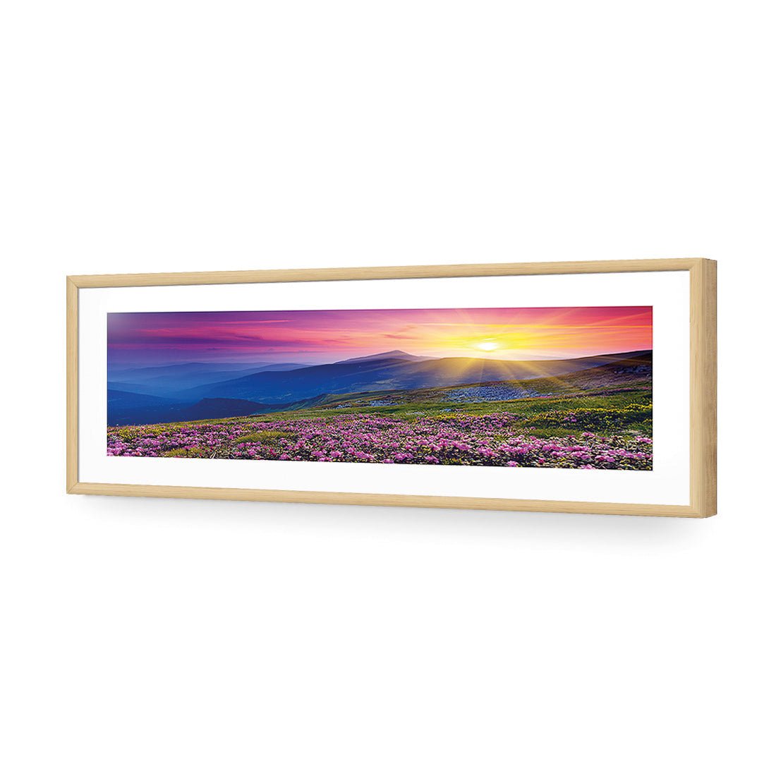 Make Believe Sunrise (long) - Wall Art Designs - 2307_AL_H WAD_AP - 030 - MAT_90x30_S - 2538 - OAK